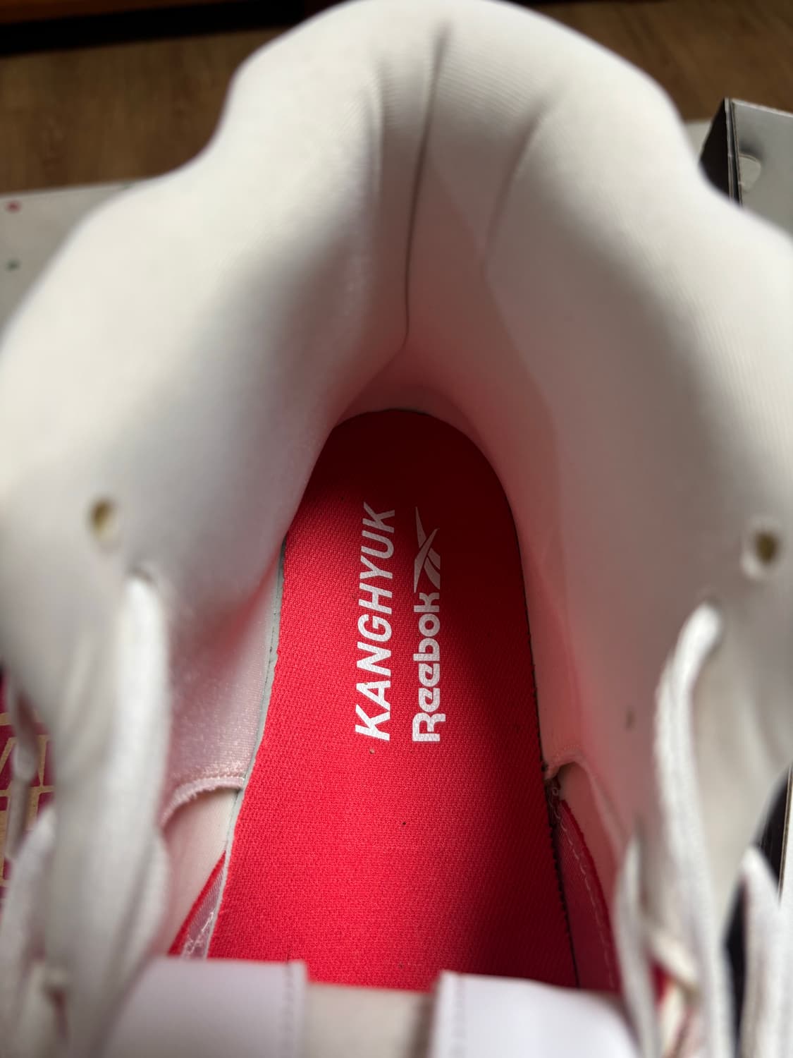 290) 리복 강혁 프리미어 로드 모던 미드 화이트 레드 상품이미지6