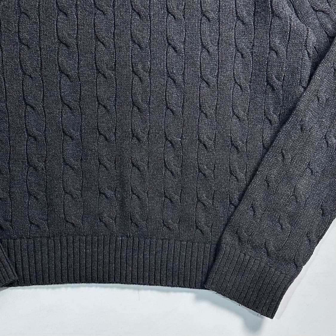 폴로 랄프로렌 챠콜 케이블 니트 상품이미지5