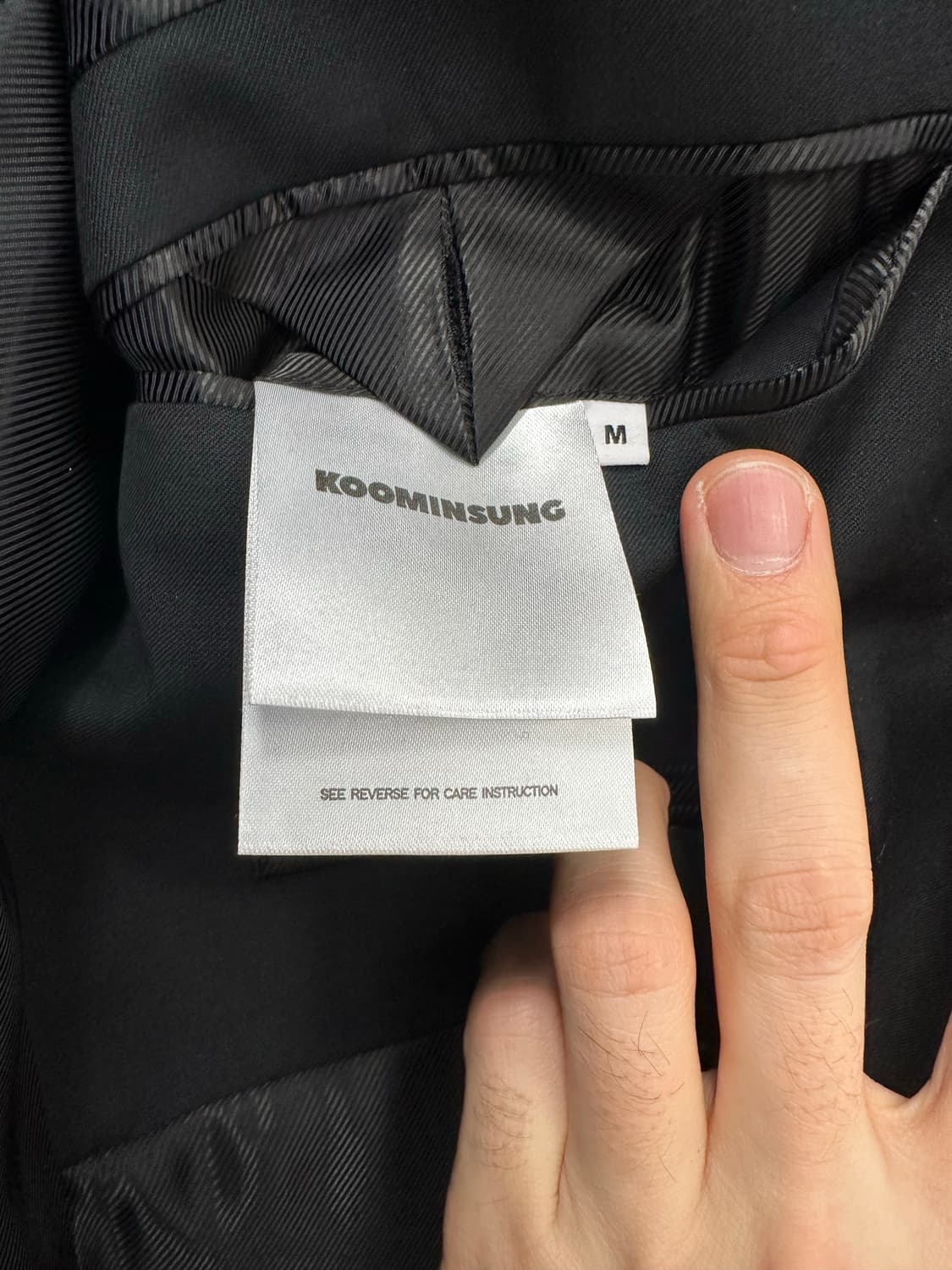 [무료배송] KOOMINSUNG 긴팔 블레이저 상품이미지6