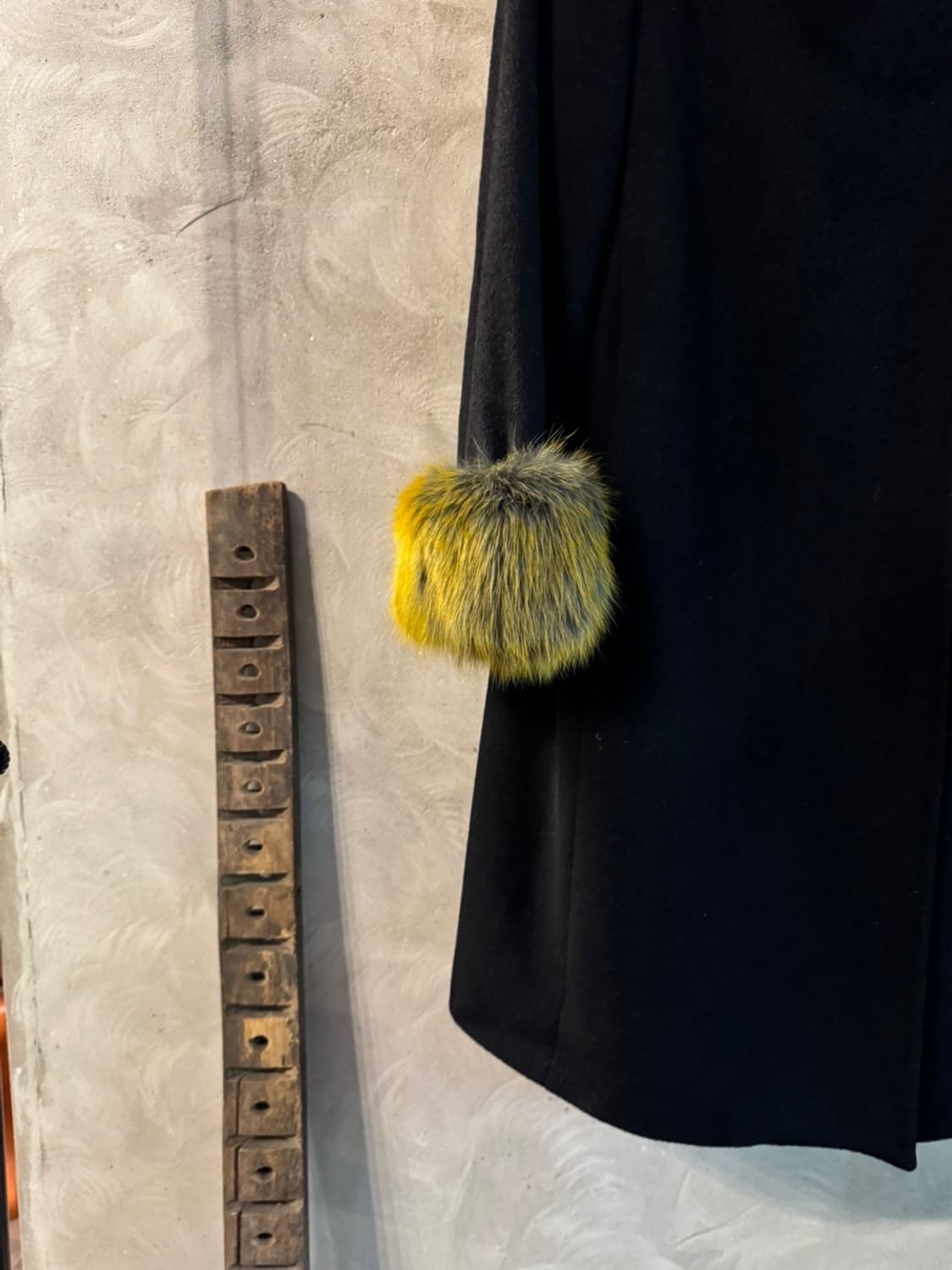 SPRUNG FERES PARIS 코요테퍼 케이프 코트 66~77 상품이미지5