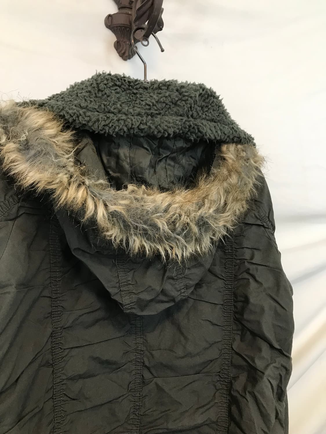 셔링디테일 스타포인트 야상자켓 상품이미지4