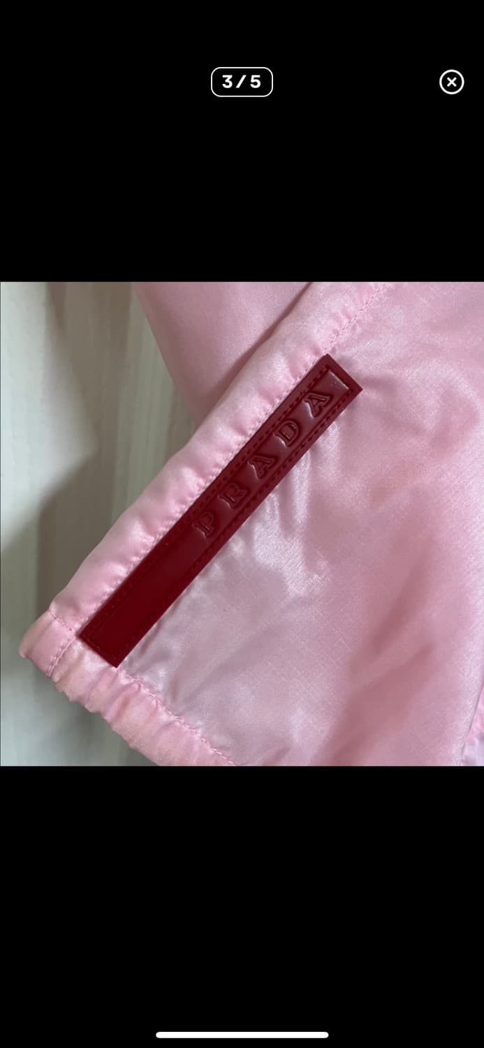 프라다 스포츠 베스트 핑크 상품이미지3