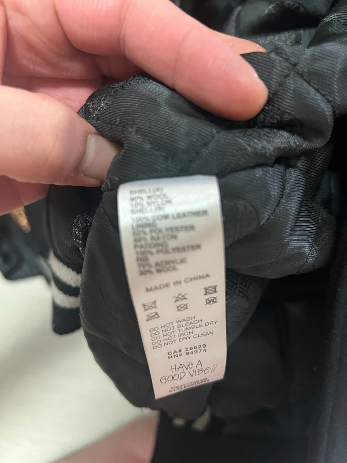 [XL] 스투시X드리스반노튼 바시티 상품이미지4