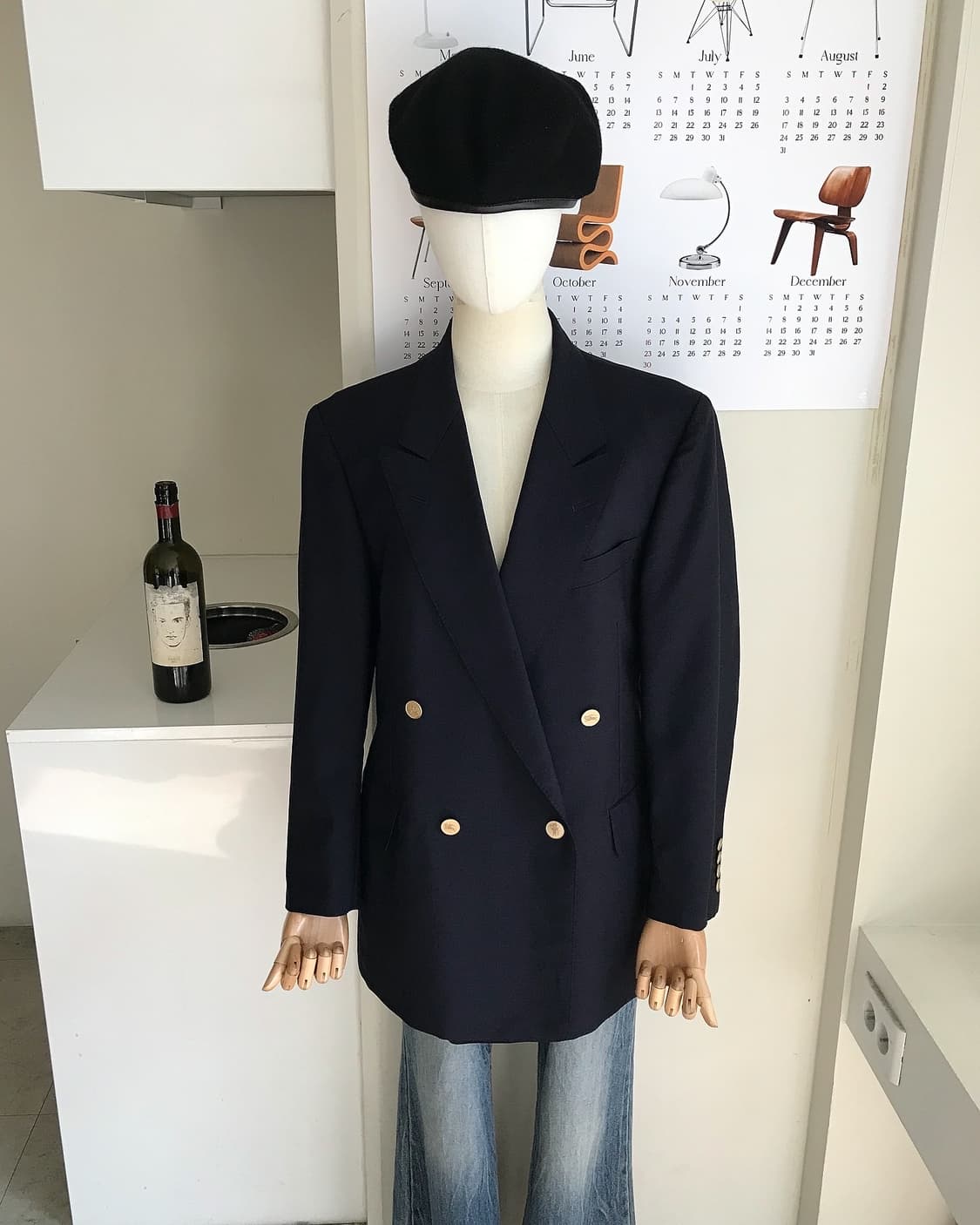 버버리 더블 금장 블레이저 자켓 상품이미지6