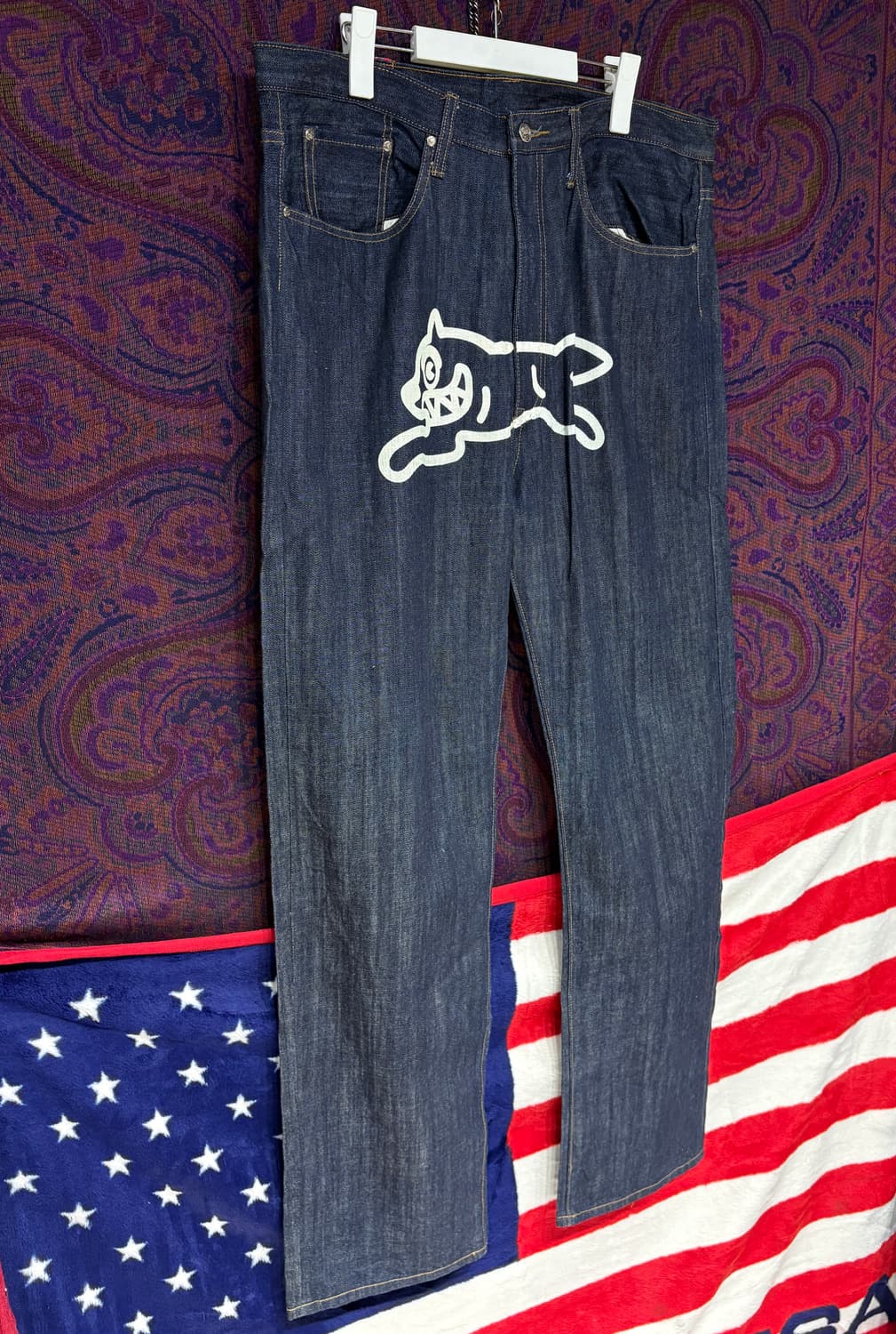 빌리네어 보이즈 클럽 데님 팬츠 XL 상품이미지3