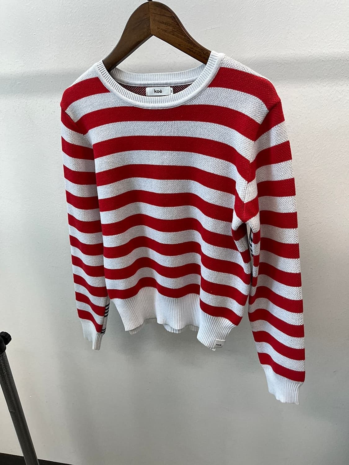 여) 톰브라운 x 코에 스트라이프 니트  상품이미지1