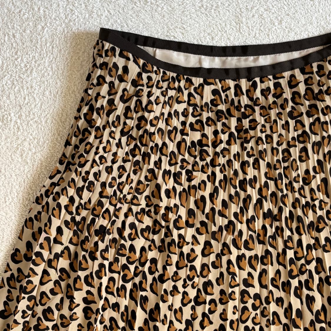 일본빈티지 레오파드 호피 스커트 상품이미지4