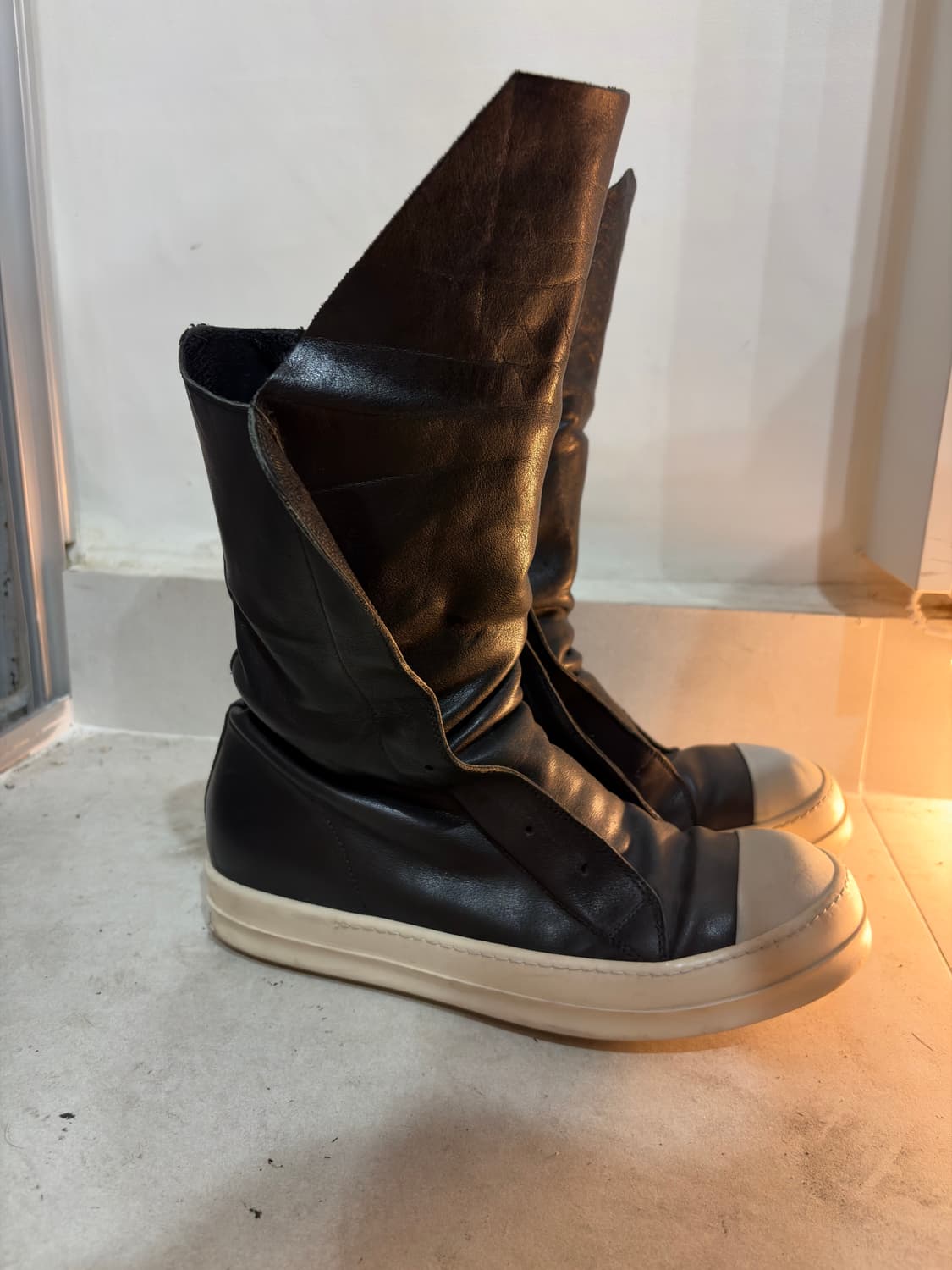 릭 오웬스 Laceless Ramones (롱 라몬즈) 상품이미지1