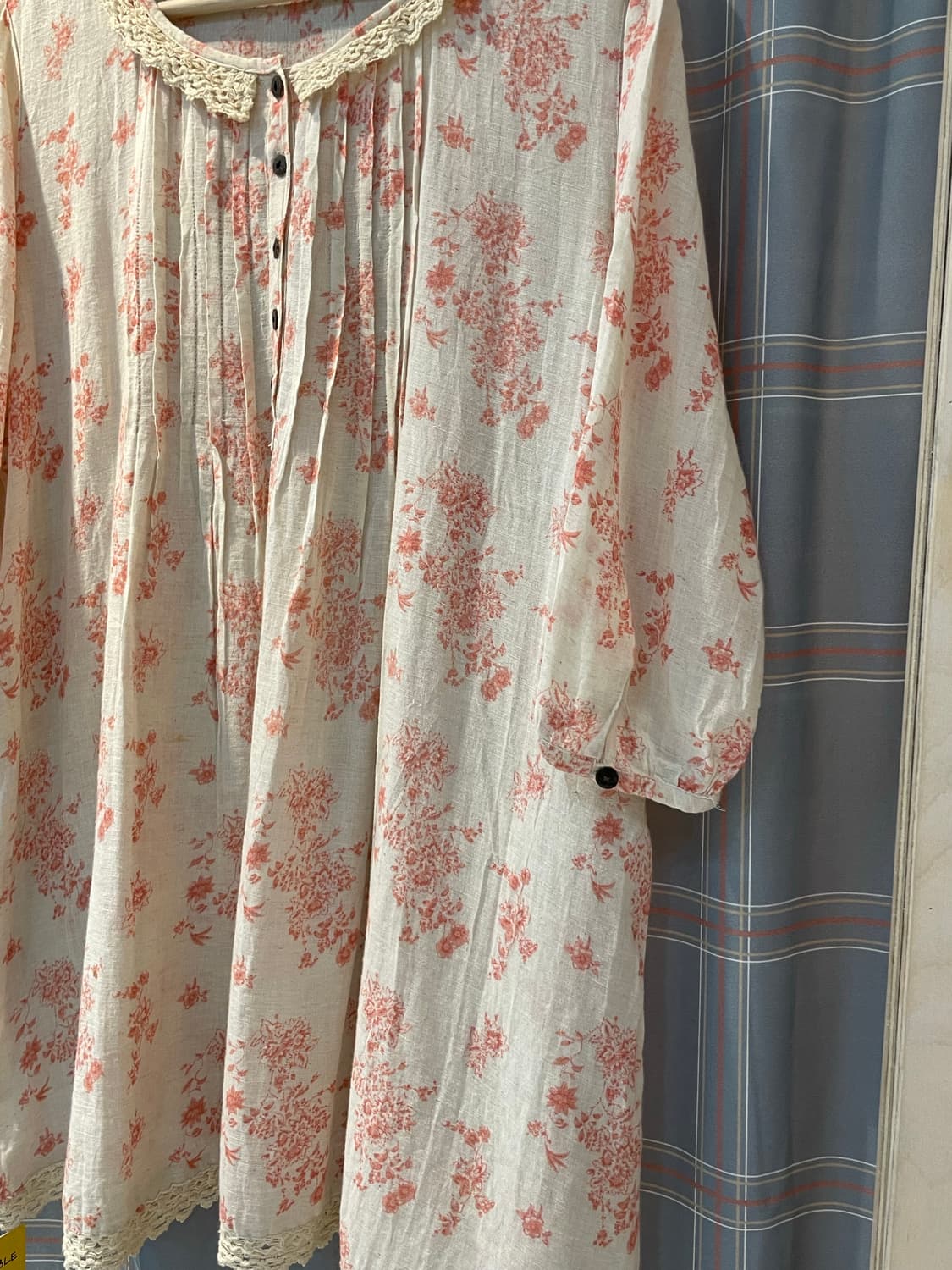 일본 모리걸 패턴레이스 원피스 상품이미지3