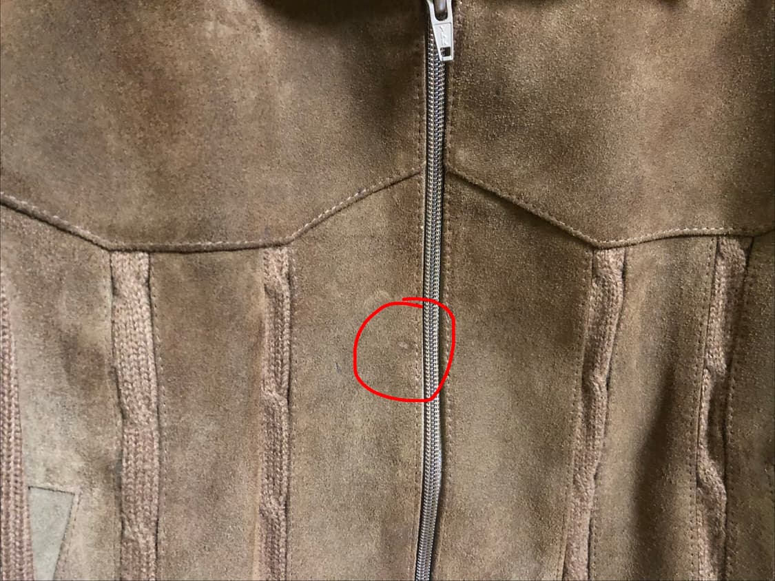 비아플레인 스웨이드 블루종 자켓 상품이미지2