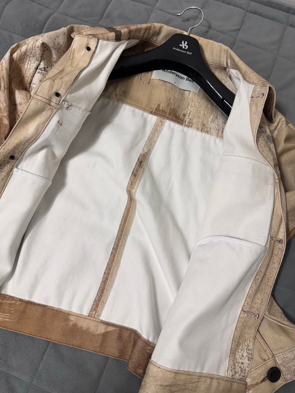 앤더슨벨 토우니 데님 트러커 자켓 (L) 상품이미지3