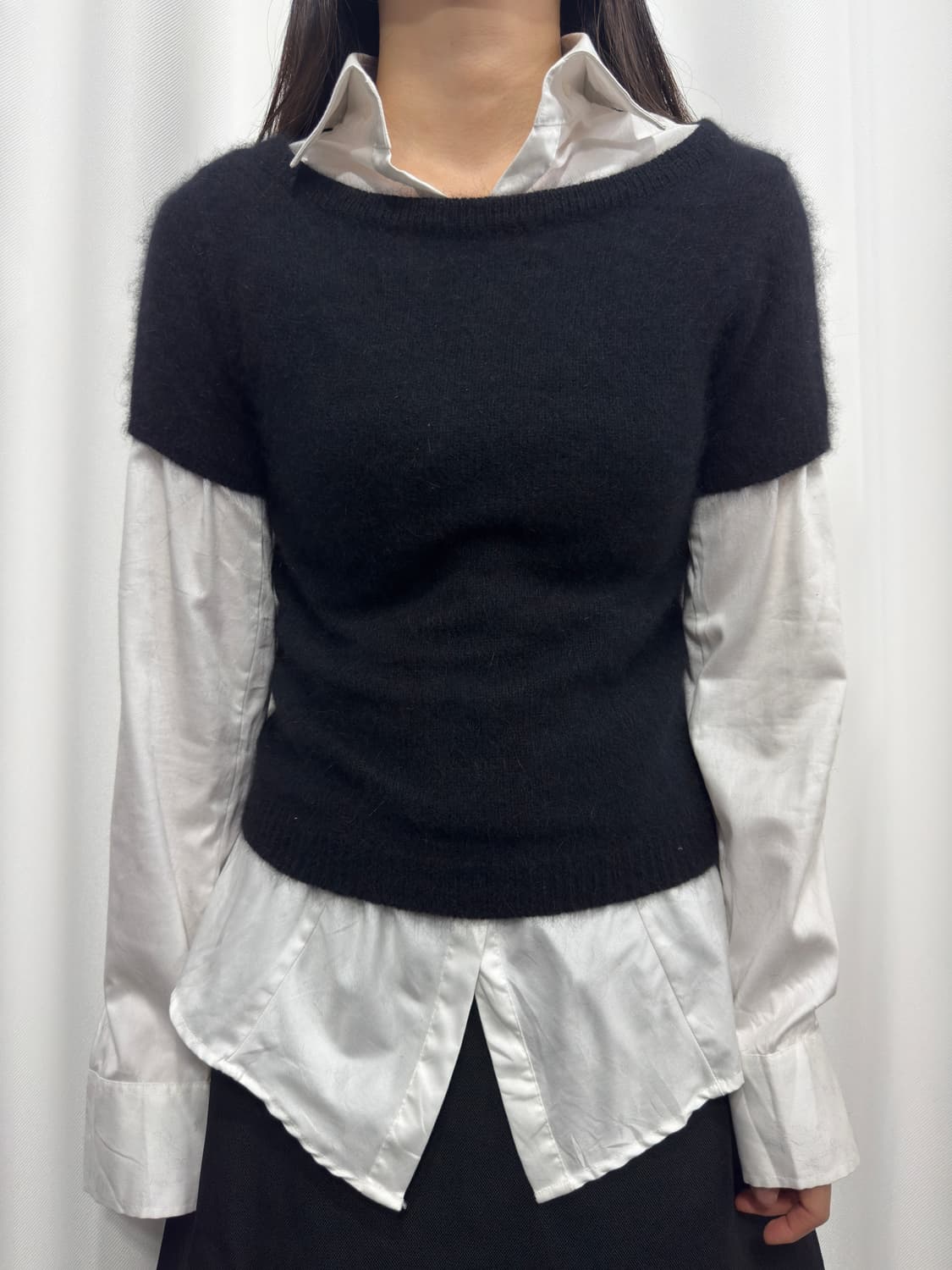 fur knit top 상품이미지1