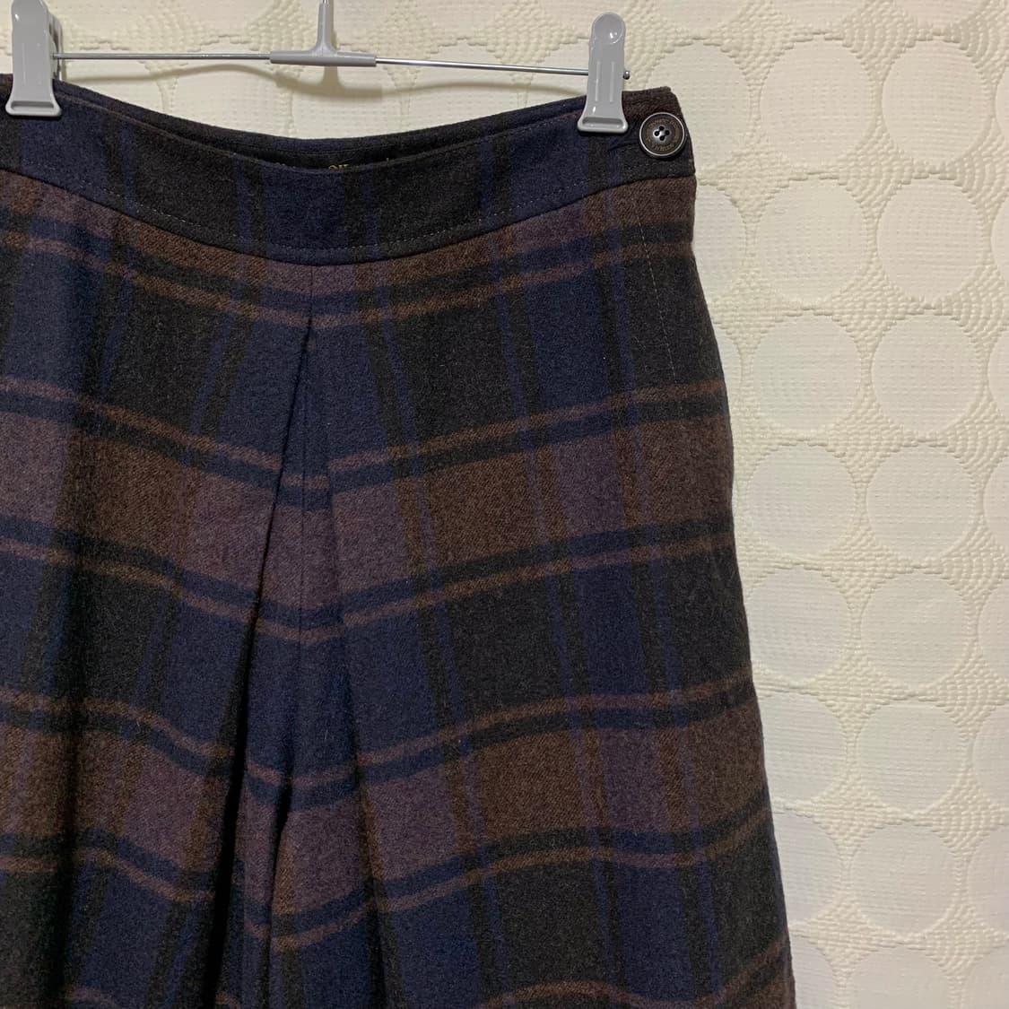 viviennewestwood울 스트라이프 와이드 팬츠 상품이미지6