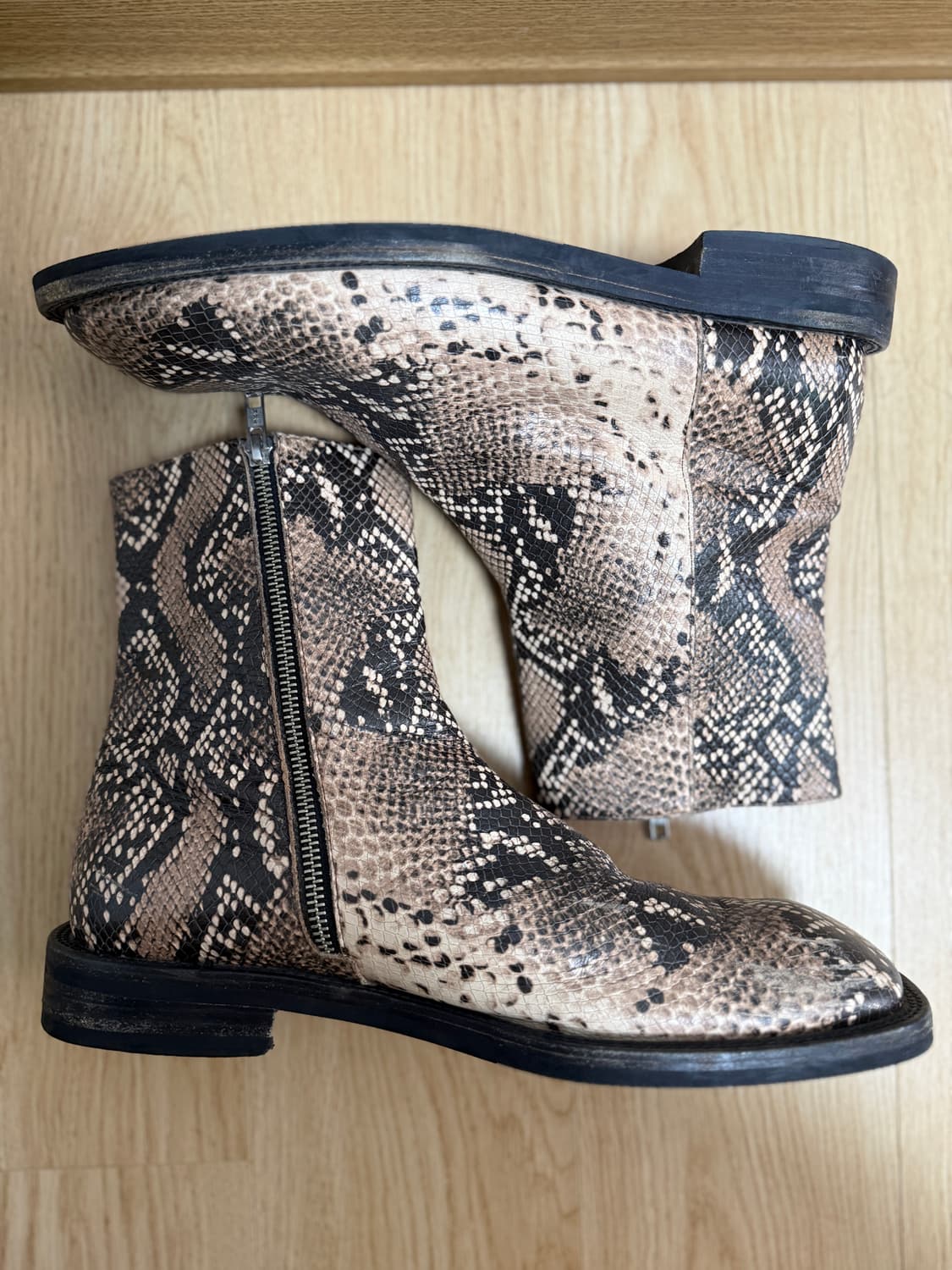 앤더슨벨 파이톤 스퀘어토 첼시부츠 43 상품이미지3