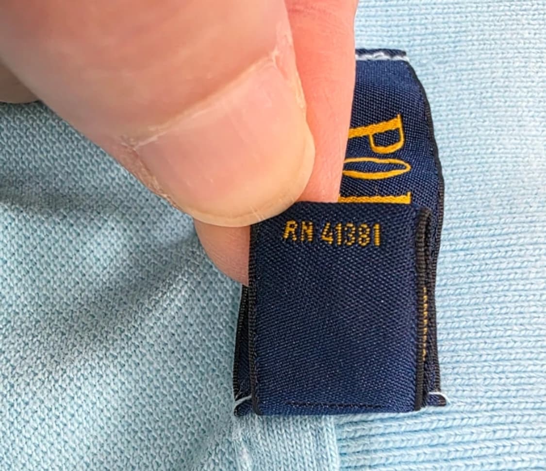 폴로 랄프로렌 하늘색 폴로셔츠 XL 상품이미지6