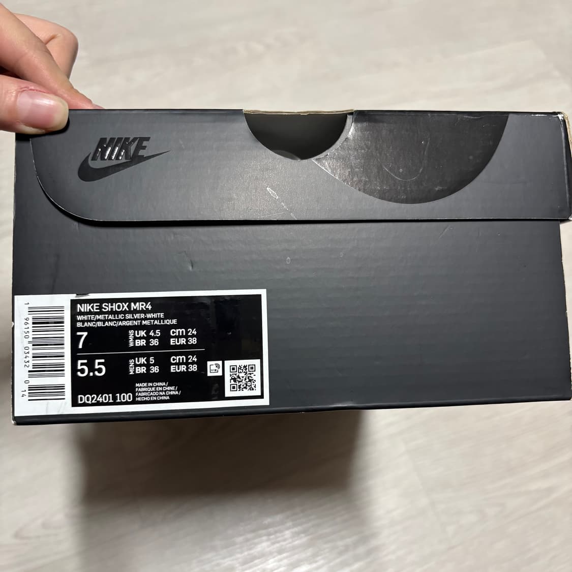 마틴로즈 샥스 MR4 화이트 상품이미지10