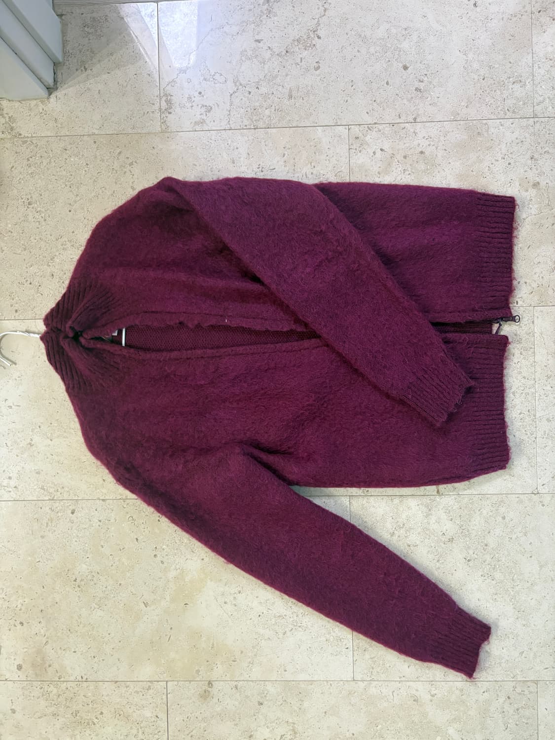 니들스 모헤어 가디건 집업 상품이미지1