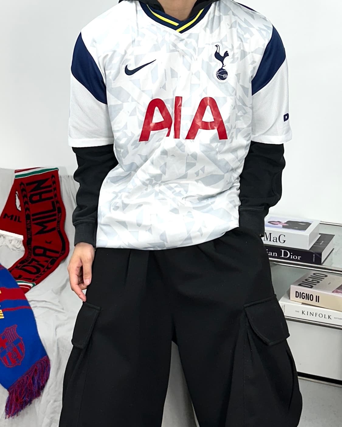 나이키 토트넘 커스텀 마킹 유니폼 XL 상품이미지2