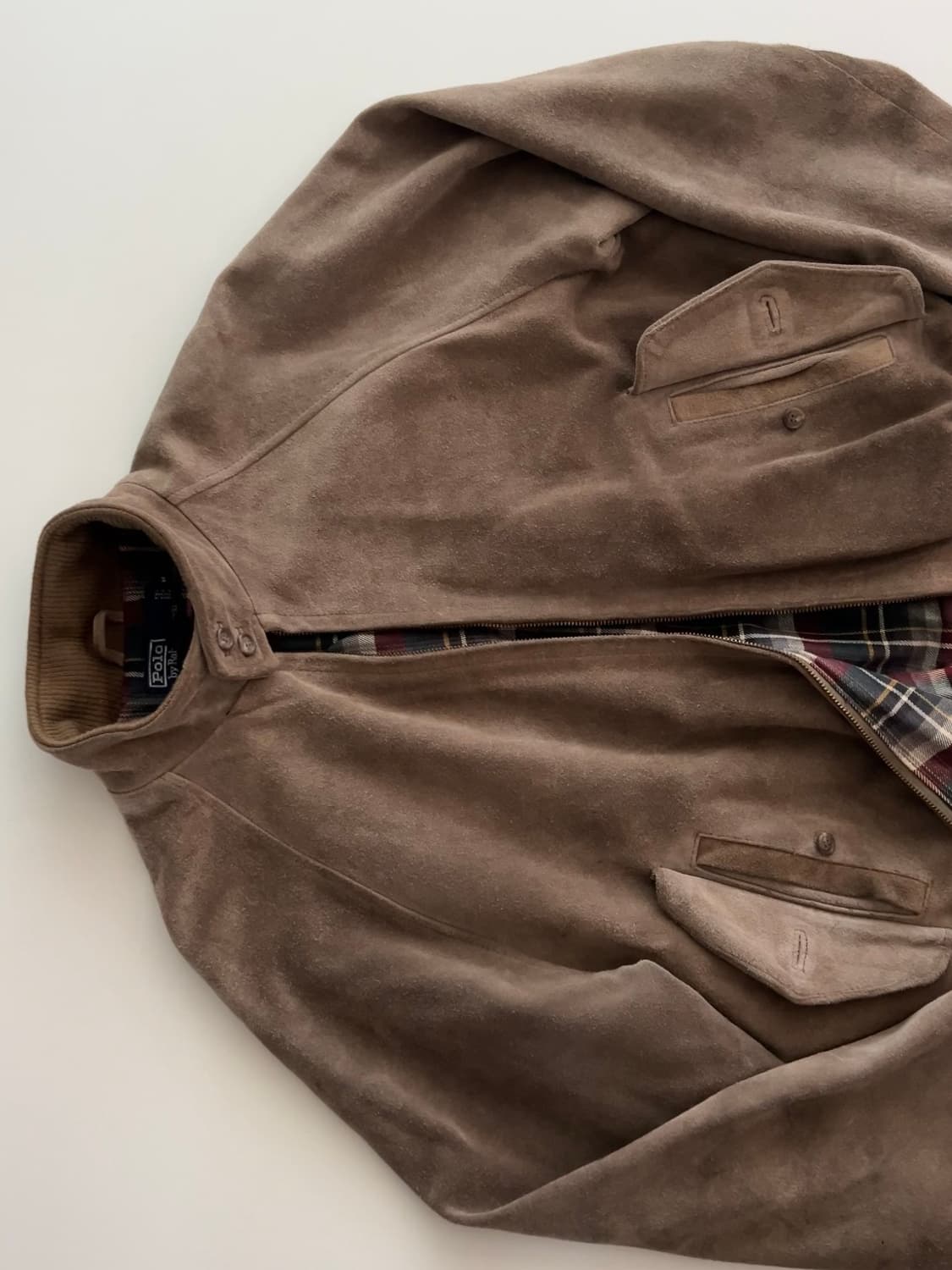 폴로 랄프로렌 스웨이드 자켓 M 상품이미지4