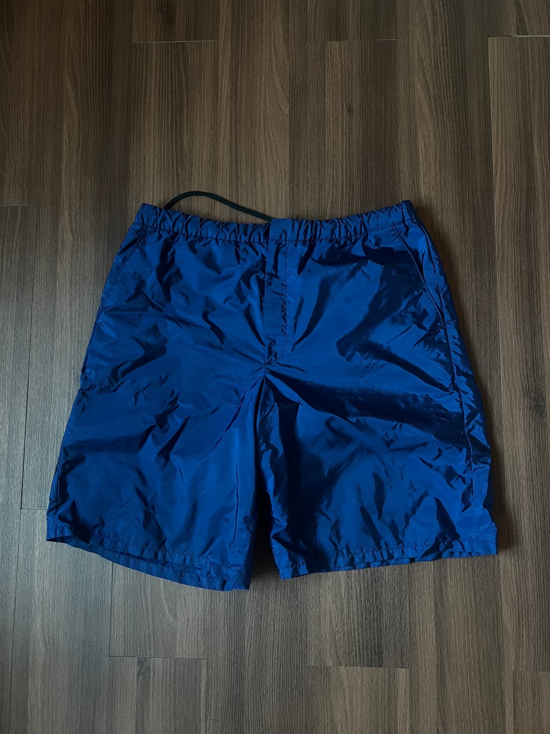 프라다 리나일론 블루 팬츠 (xl) 상품이미지2