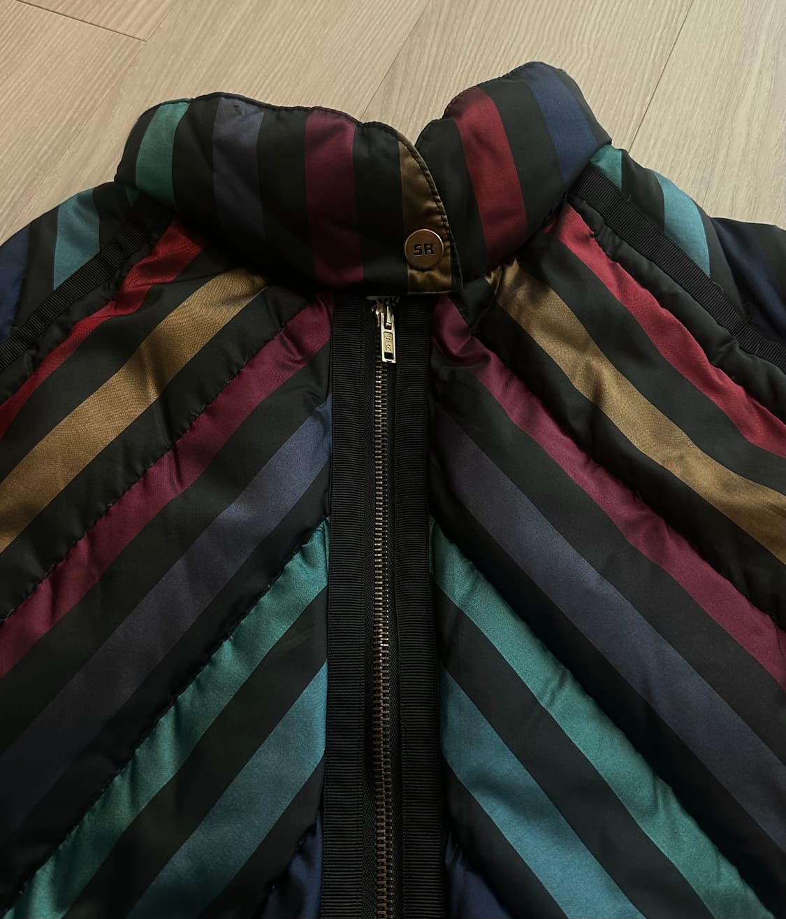 소니아 리키엘 빈티지 멀티컬러 스트라이프 패딩 상품이미지2