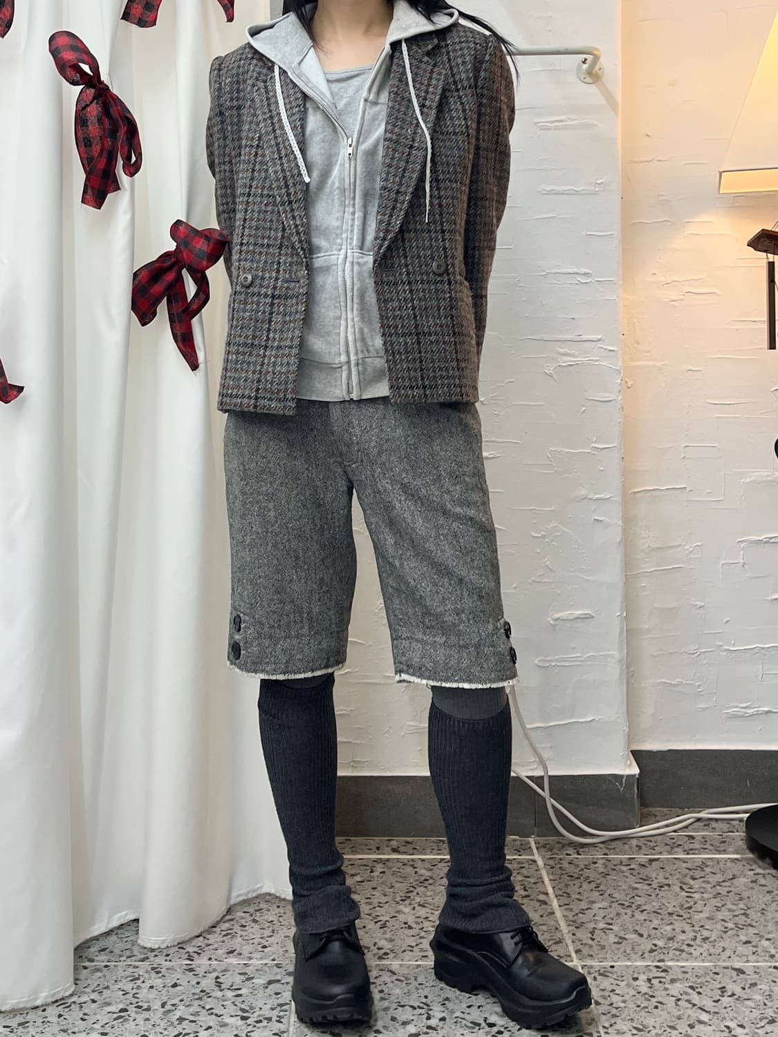 Buttons winter shorts 상품이미지3