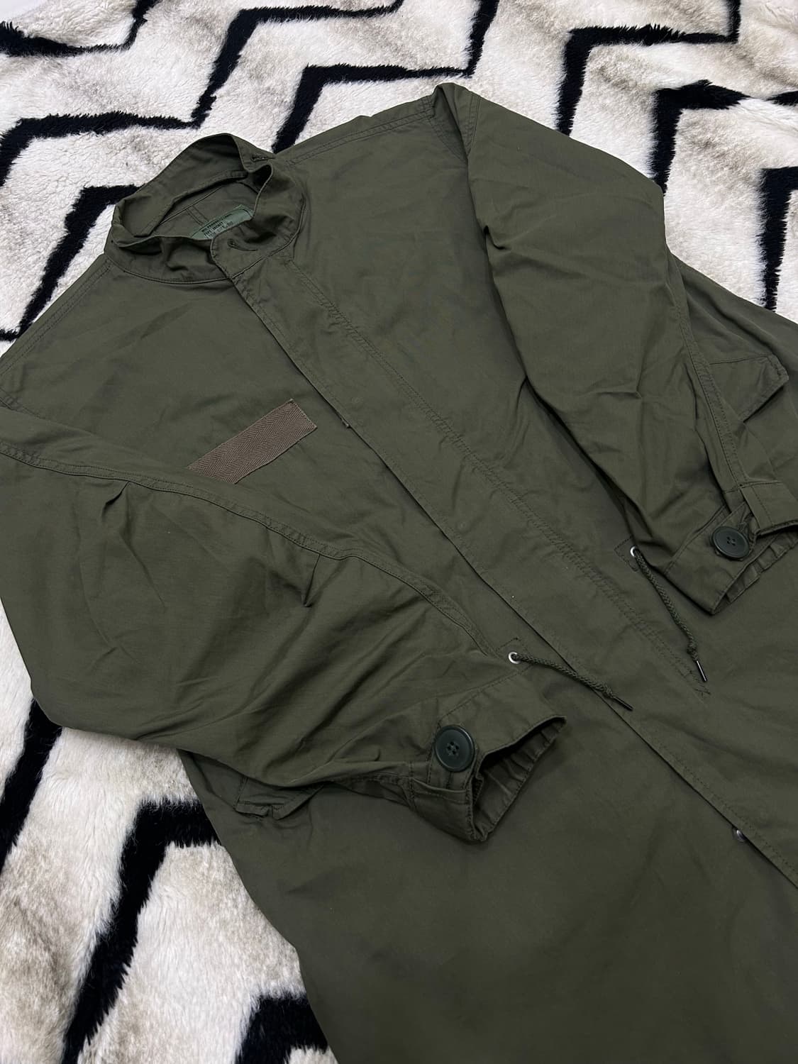 [M]Back number 피쉬테일/카키 상품이미지1