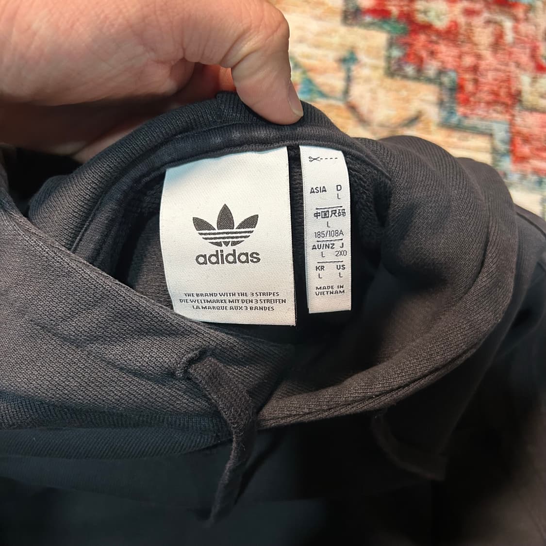 [XL] 아디다스X마크곤잘레스 헤비웨이트 후드티 블랙  상품이미지4