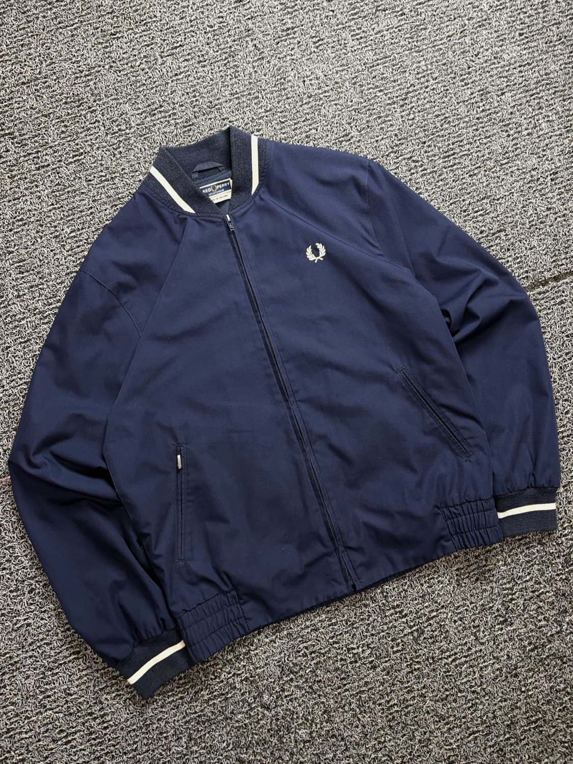 프레드페리 미니멀 트윌 코튼 해링턴 자켓 2017 상품이미지1