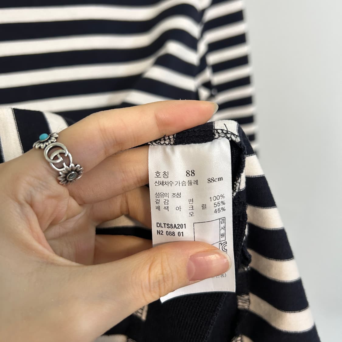 닥스 여성 단가라 티셔츠 66  상품이미지4