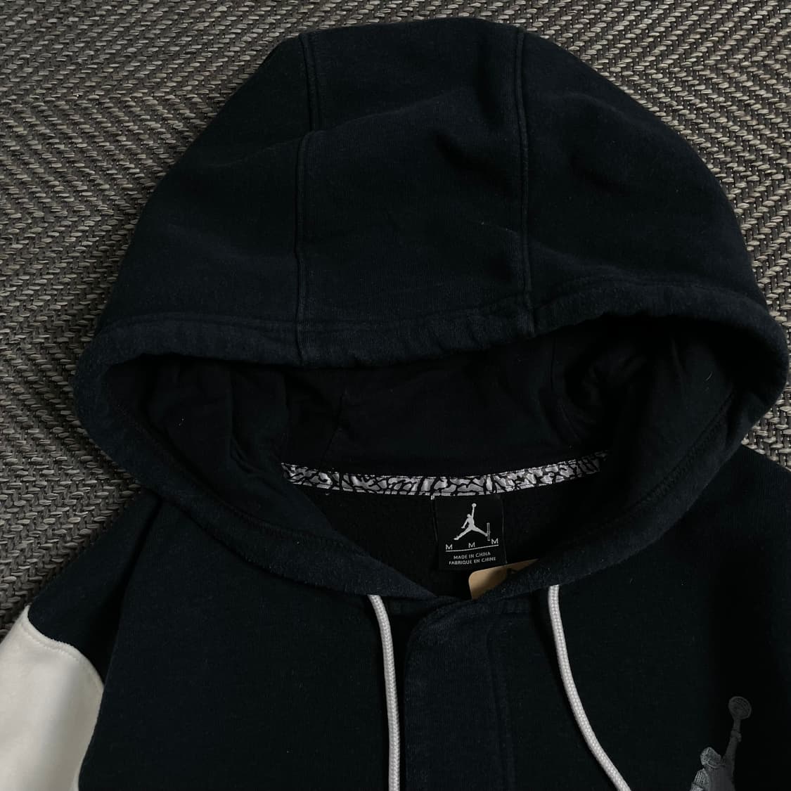 나이키 에어조던 자수로고 스웻 바시티 후드 자켓y 4459 상품이미지7