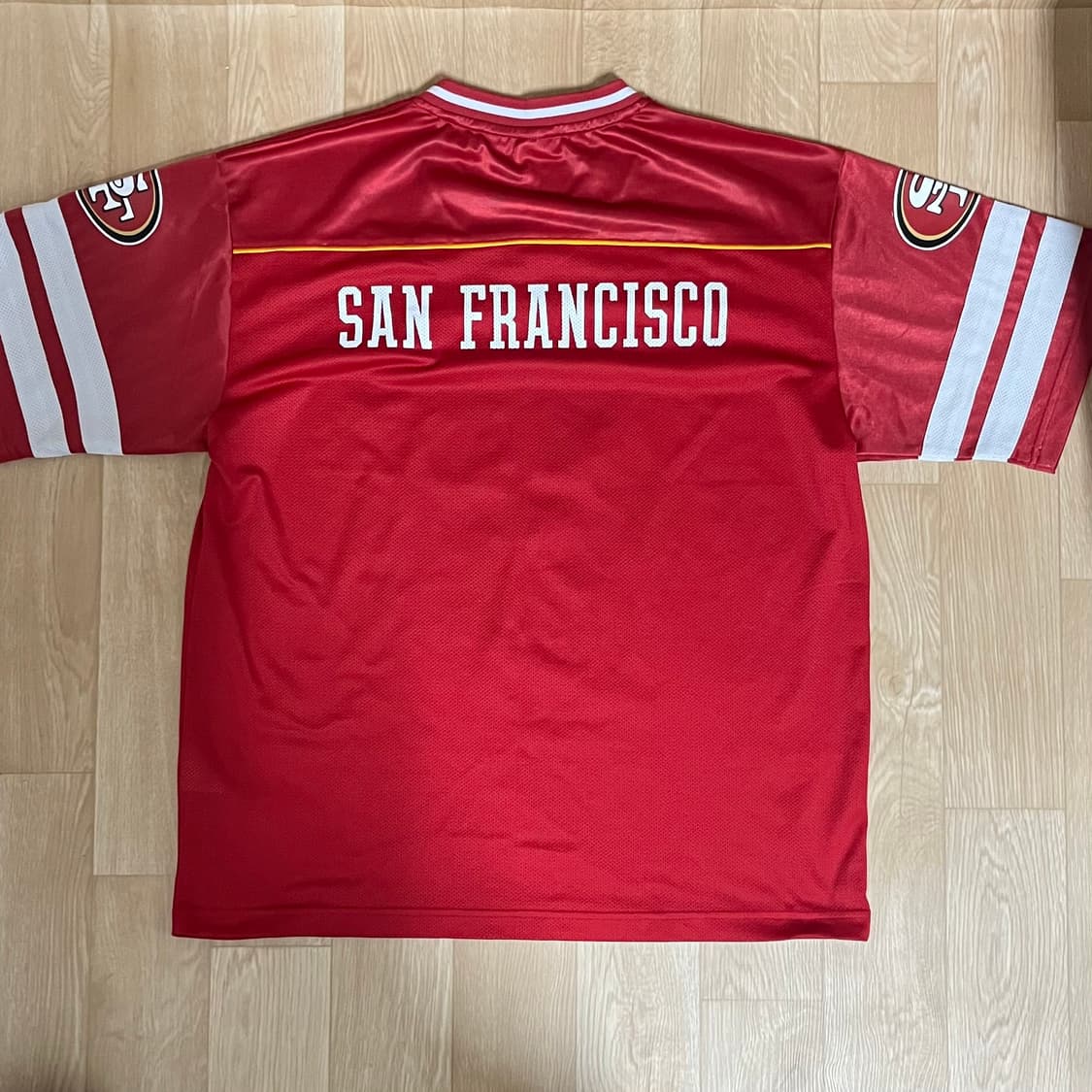 뉴에라 nfl 샌프란시스코 포티나이너스 폴리에스터 티셔츠 상품이미지2