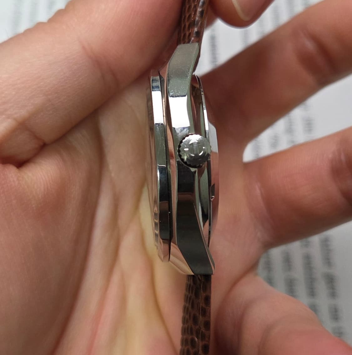 레어] 빈티지 라도 컴패니언 점보 순정 다이얼 와이드보이 데이데이트  상품이미지5