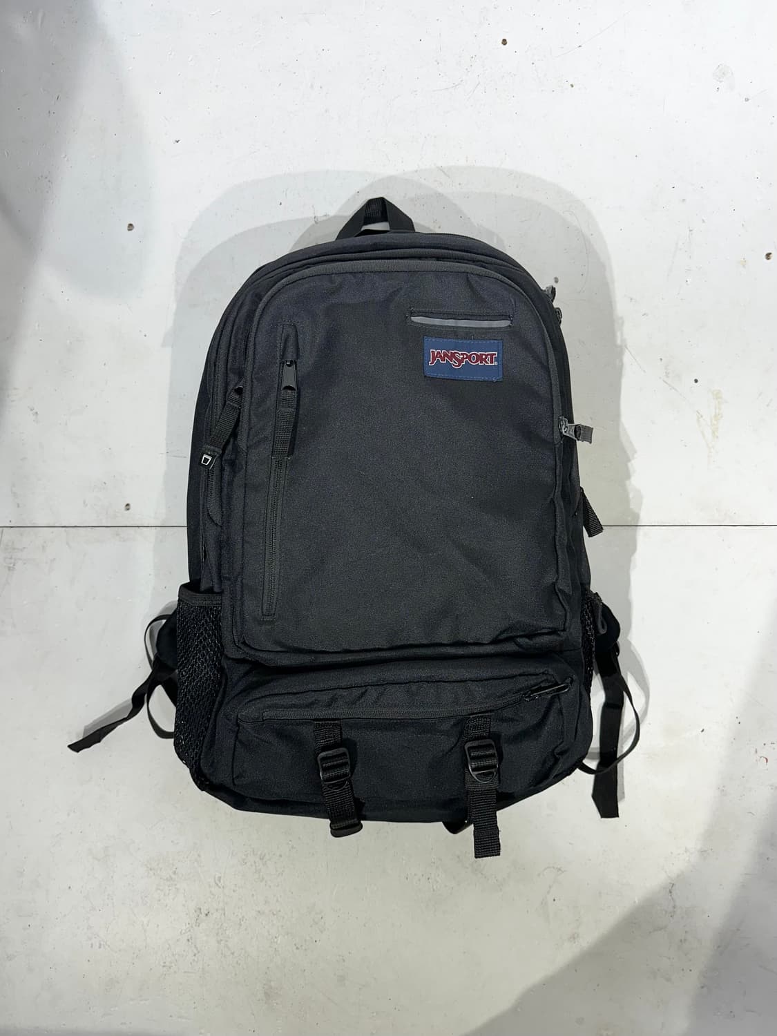 잔스포츠 블랙 엔보이 백팩 학생 책가방  상품이미지4