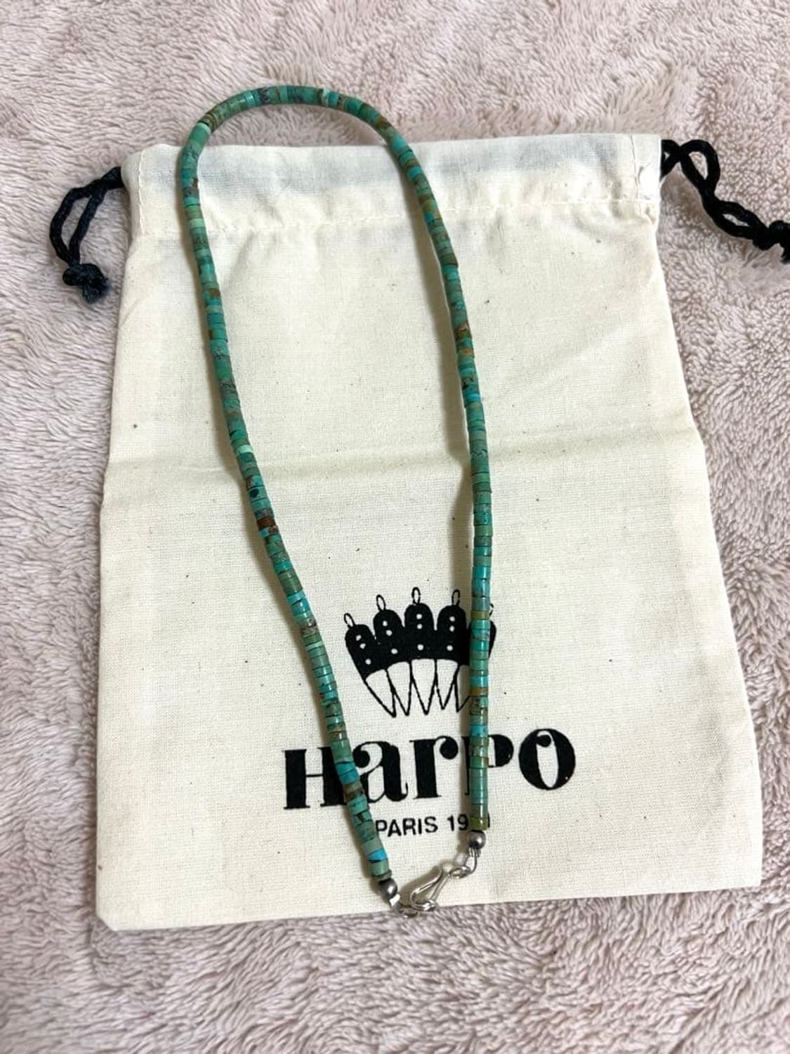 아르포파리 harpo paris 터키석 비즈 목걸이 상품이미지1