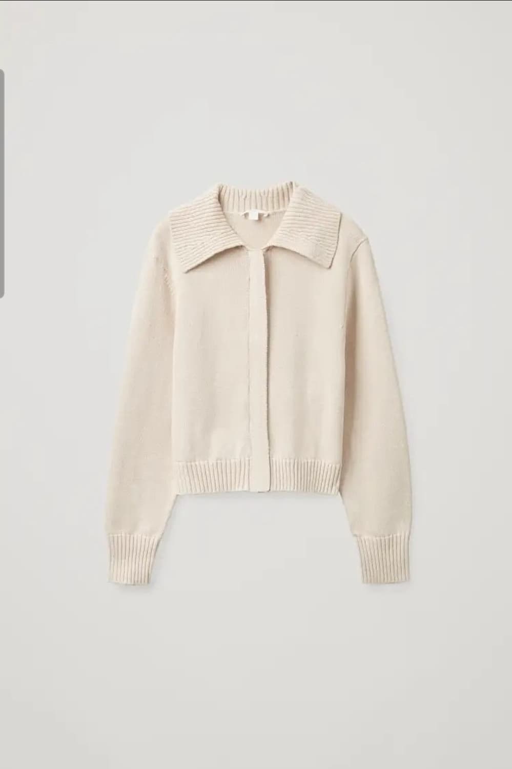 Cos 니트집업 새상품 상품이미지1