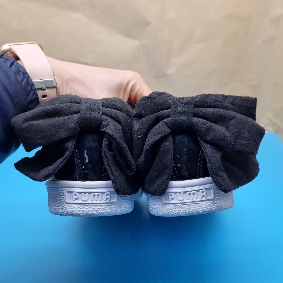 푸마 바스켓 하트 페이던트 블랙 235 상품이미지4