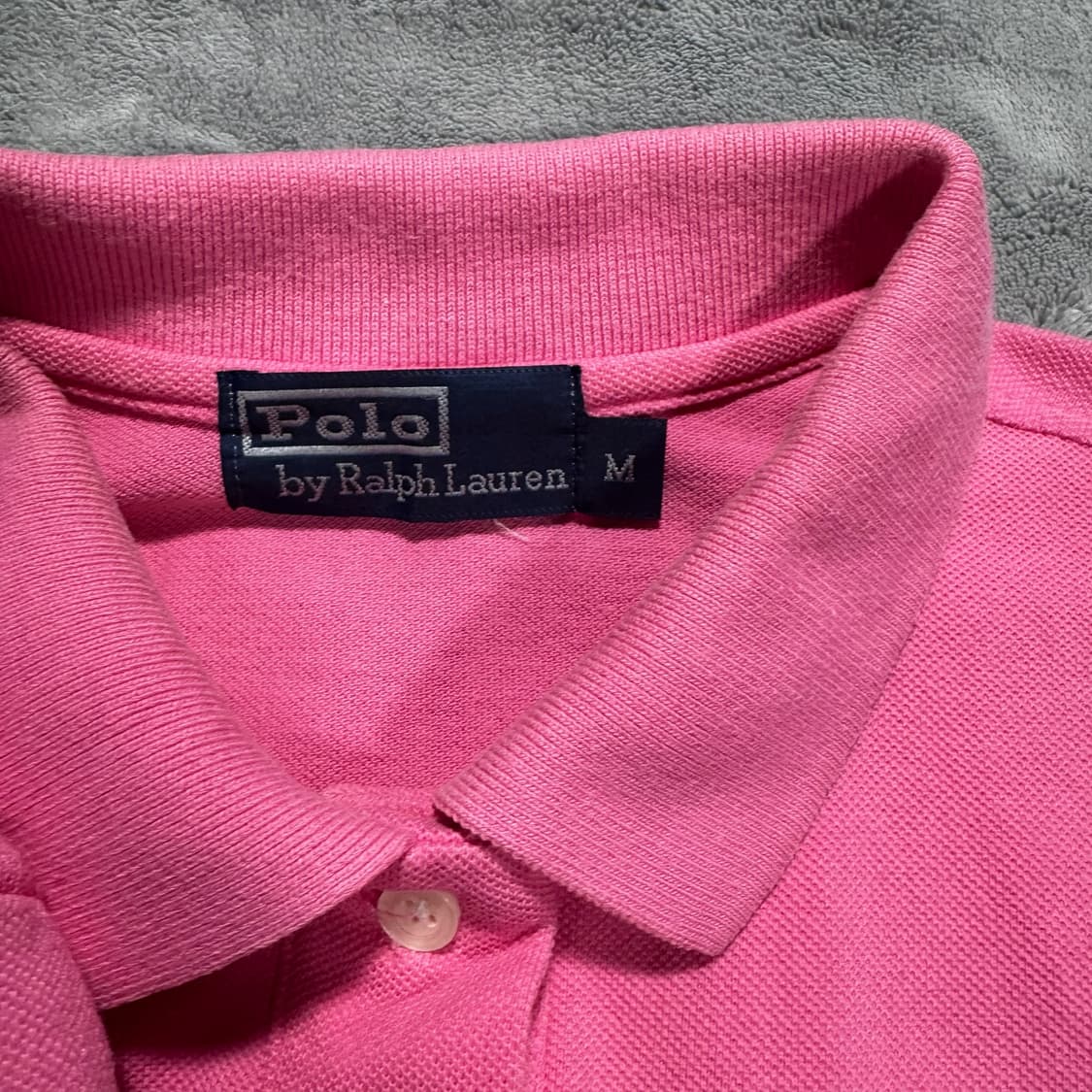 폴로 랄프로렌 핑크 피케 원피스 M 상품이미지4