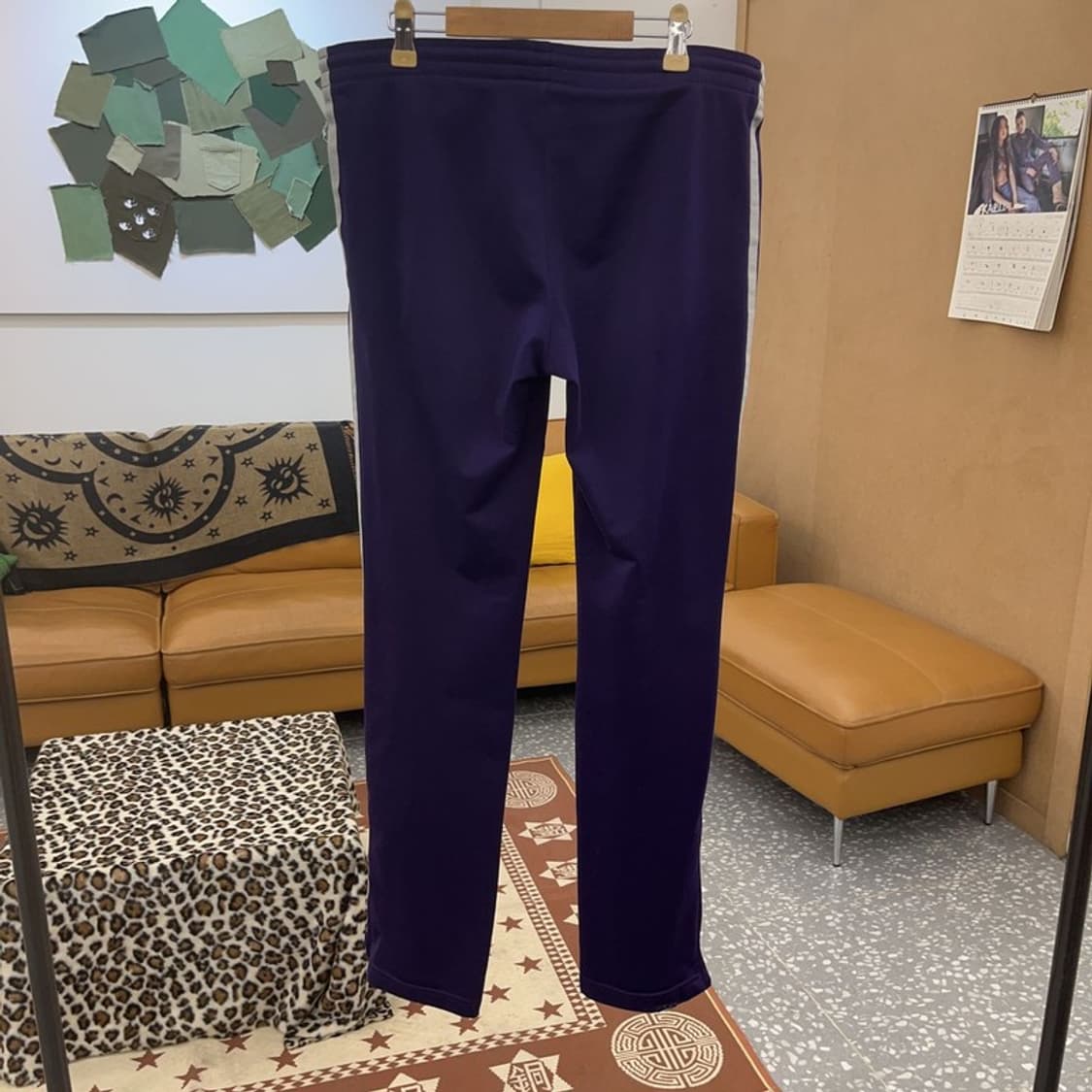 아디다스 파이어버드 Y2K 레트로 딥퍼플 트랙팬츠 95 C09523 상품이미지4