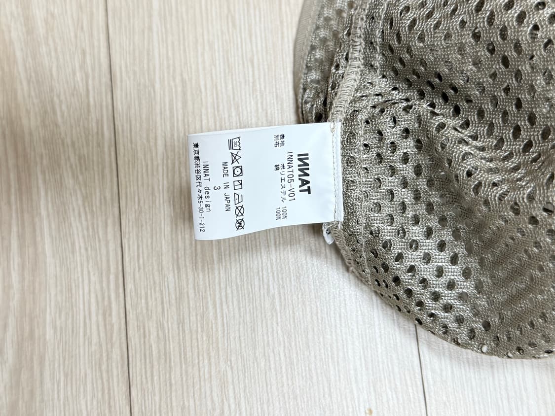 INNAT MESH VEST 사이즈 3 베이지 상품이미지4