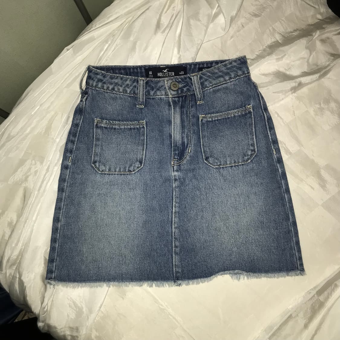 Hollister 홀리스터 여름 데님 스커트 상품이미지2