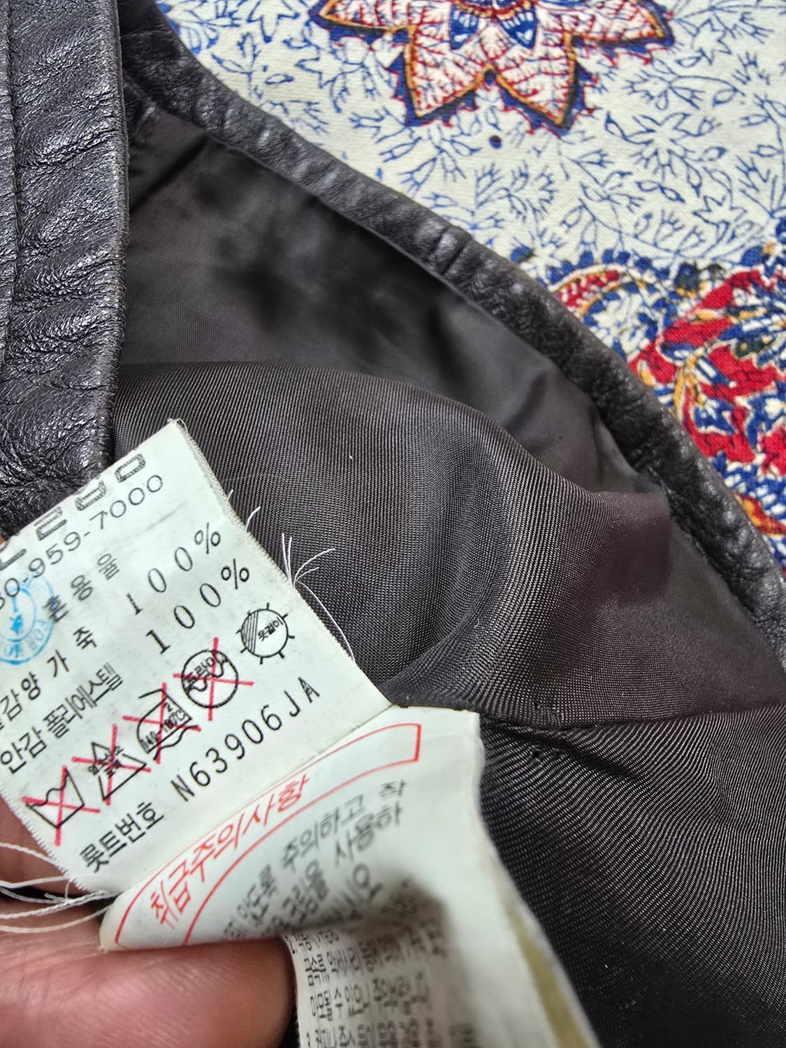 RESUME 레쥬메 브라운 양가죽 자켓 (1695) 상품이미지5