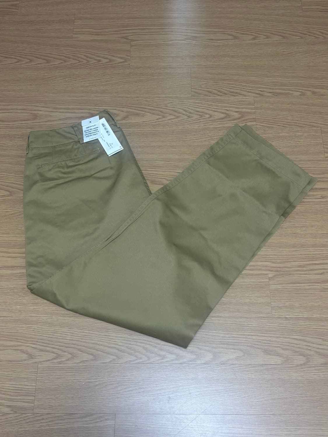 [새상품] 나나미카 와이드 치노 팬츠 34 탄 TAN   상품이미지1