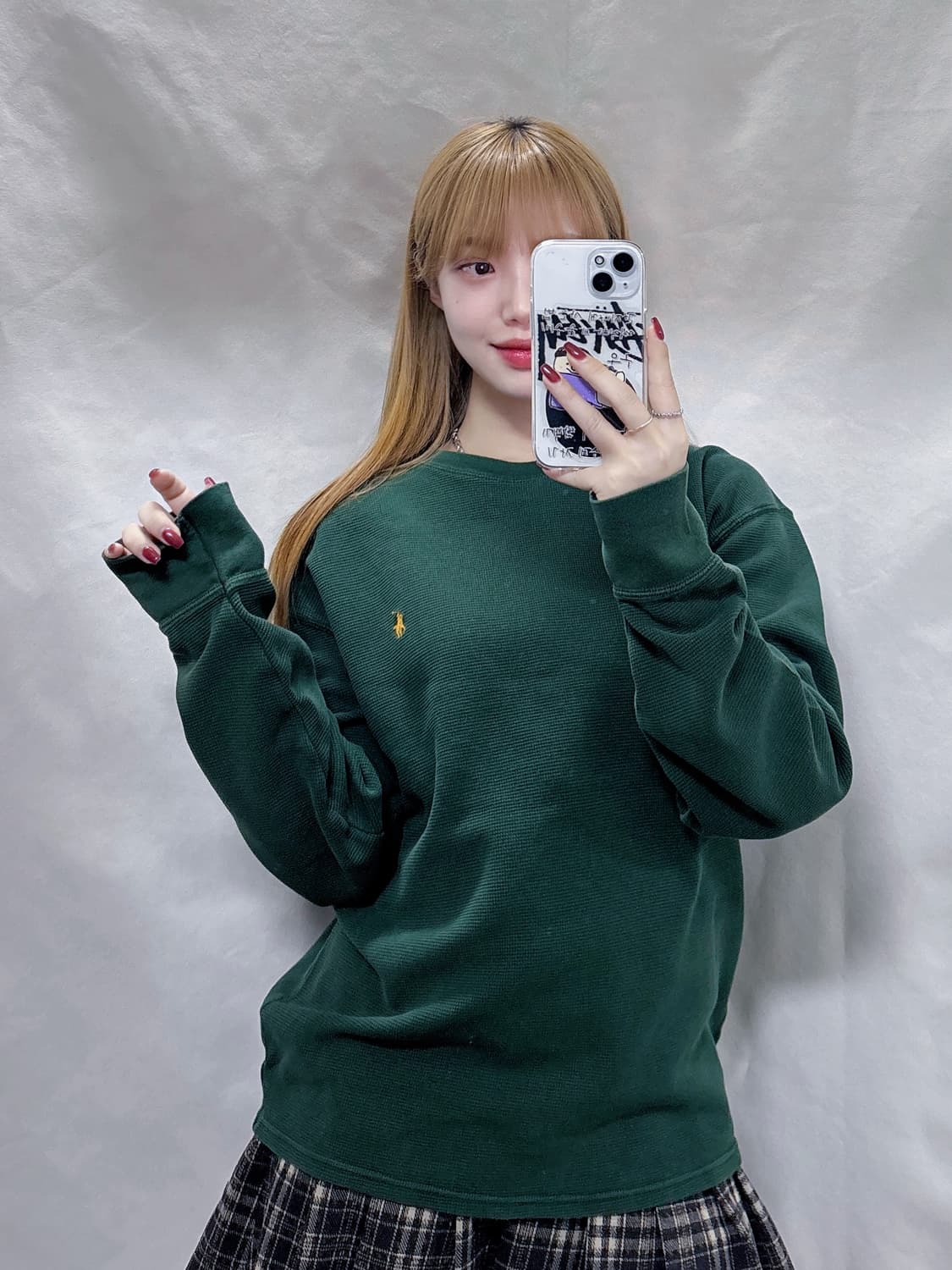 폴로 랄프로렌 그린 포니 니트 슬리브  상품이미지2