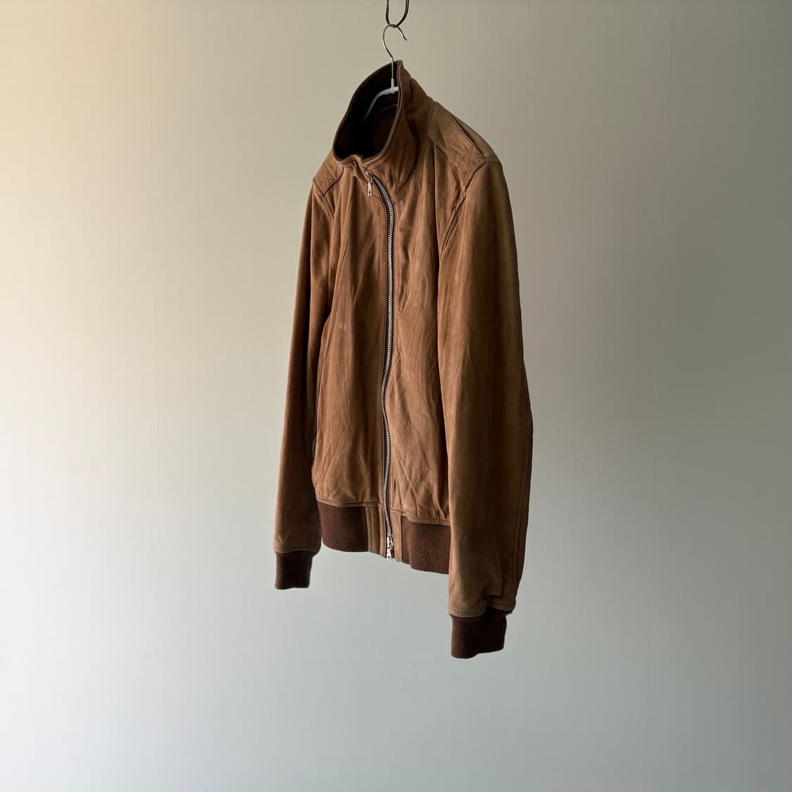  ▫️Ships Jet Blue Leather Jacket 상품이미지2