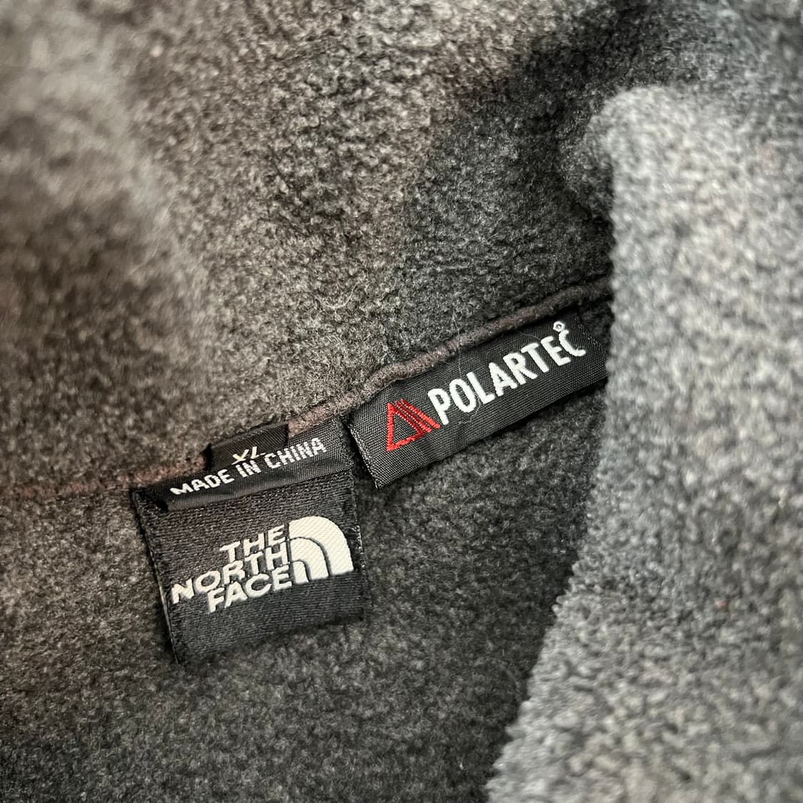 노스페이스 데날리 플리스 집업자켓 블랙 차콜 상품이미지4