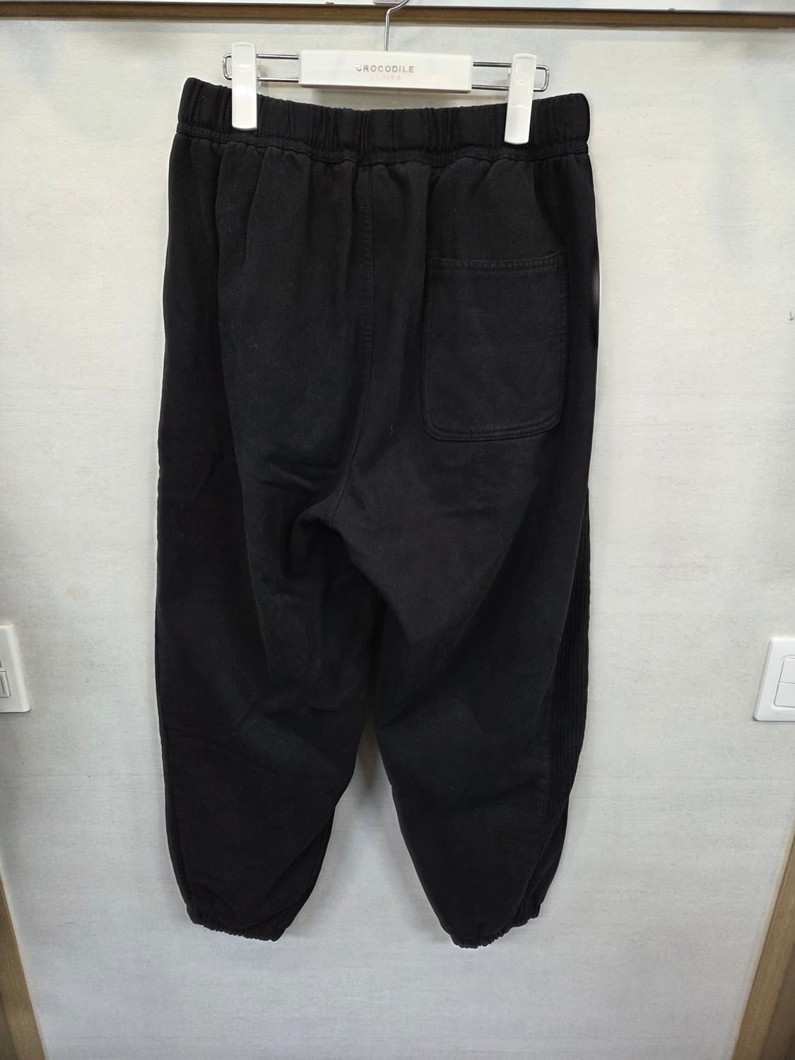 빈티지 벨티드 안감플리스 헤비코튼 코듀로이 조거팬츠 L 상품이미지2