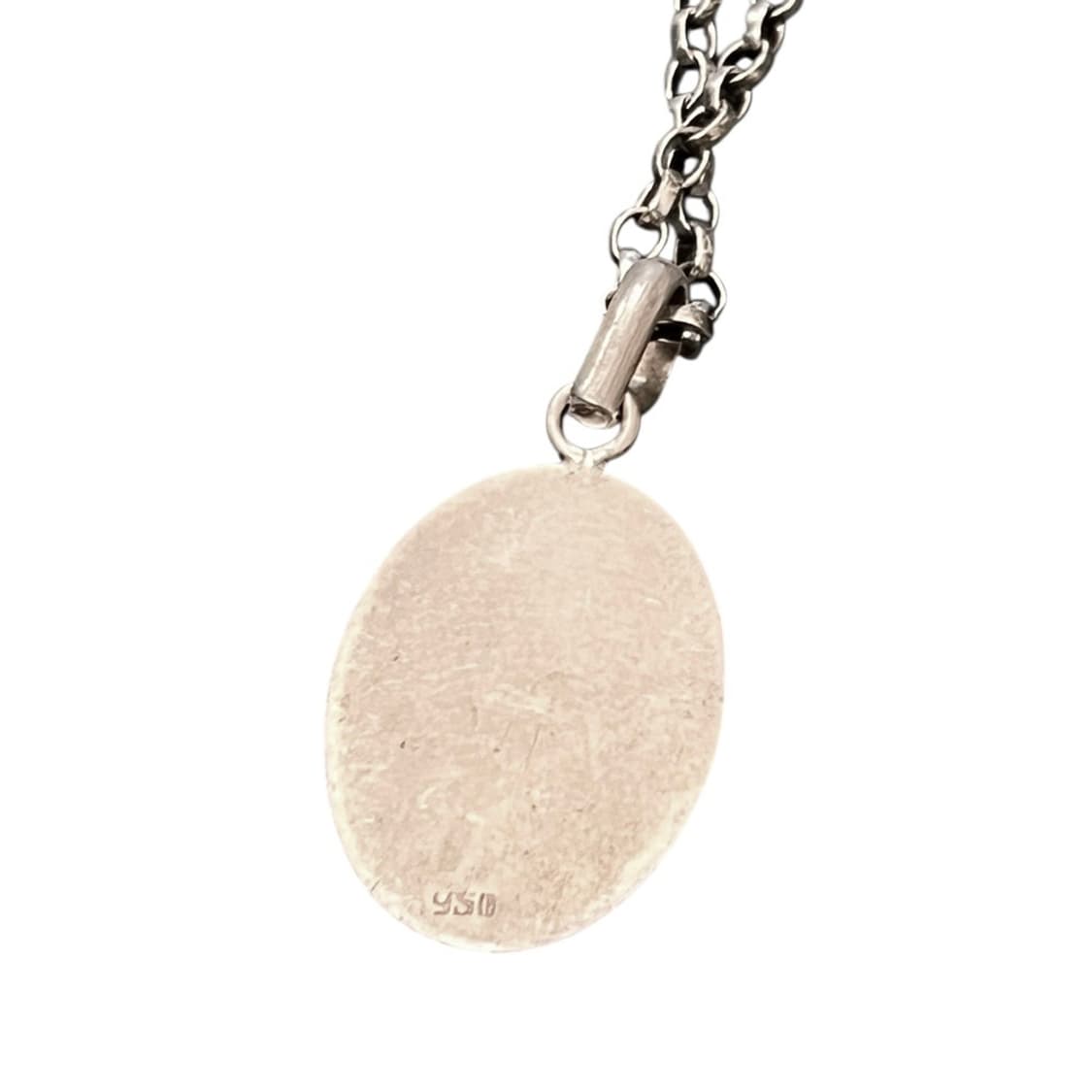 70s ONYX SILVER NECKLACE 상품이미지2