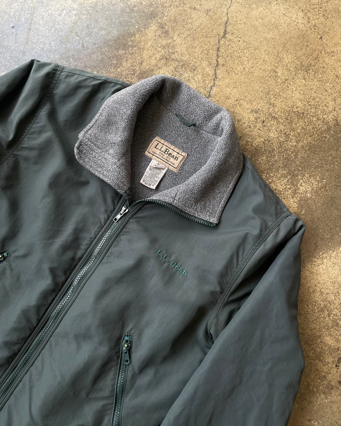 L.L. Bean warm up jacket 엘엘빈 웜업 자켓 상품이미지8