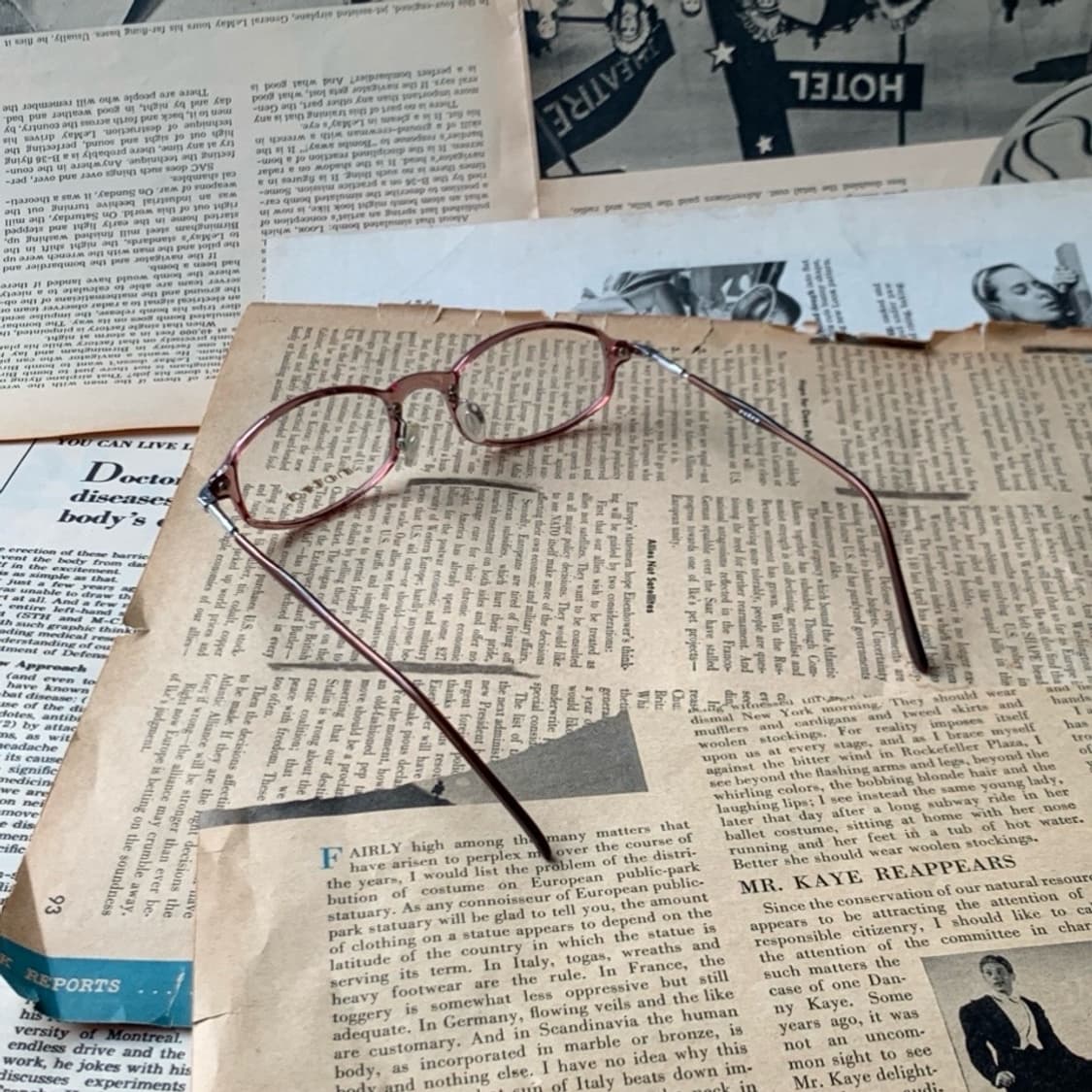 [픽키-702] 브라운 클리어 뿔테 안경 오벌 스퀘어 슬림 초경량 상품이미지5